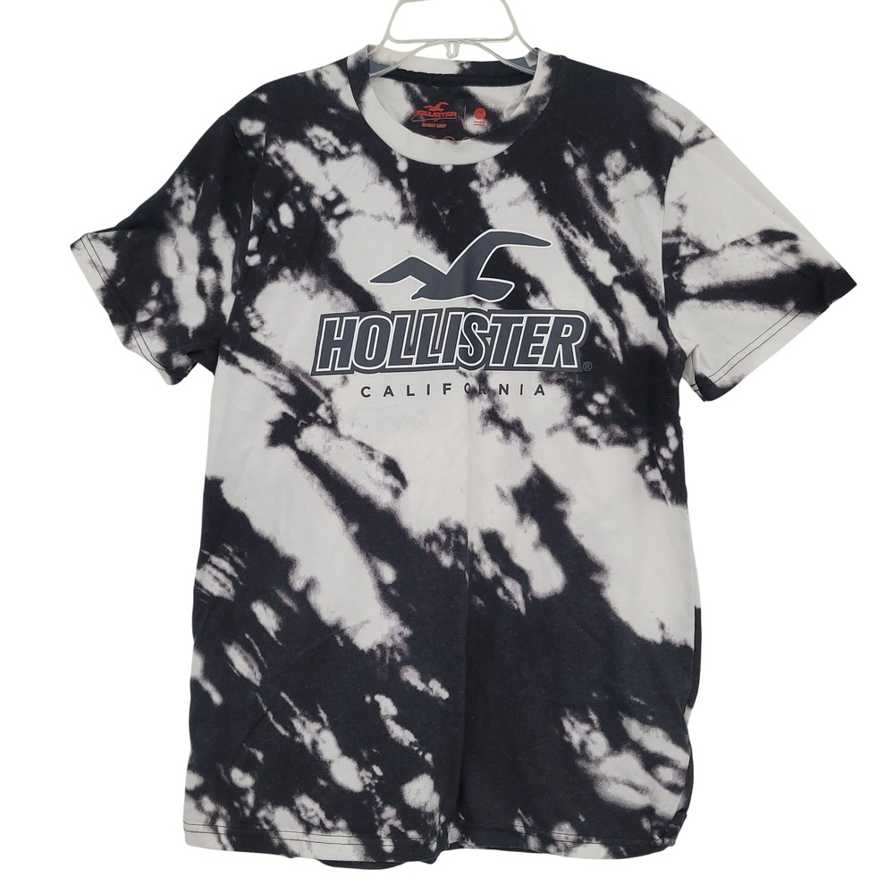 Hollister California Men's Size M Tie Dye T Shirt Surfer Beach Casual Cool Retro